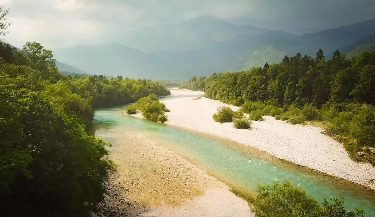 Retro Lägenhet Tolmin Exteriör bild